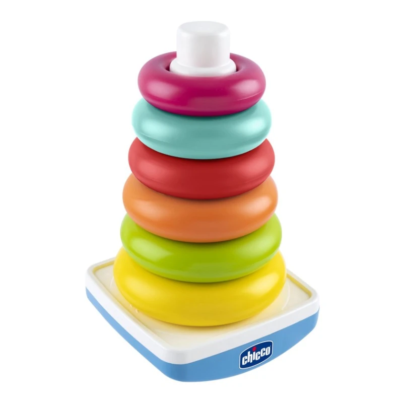 Пирамида Chicco, 9-36 месяцев, разноцветный