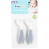 Набор ложка и вилка Babyjem пластик, серый, 2 шт