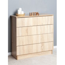 Komod Letta, LDSP, bej, 73х33х75 sm