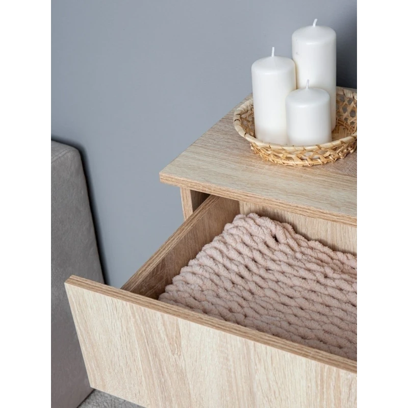 Комод Letta, ЛДСП, бежевый, 73х33х75 см Комод Letta, ЛДСП, бежевый, 73х33х75 см