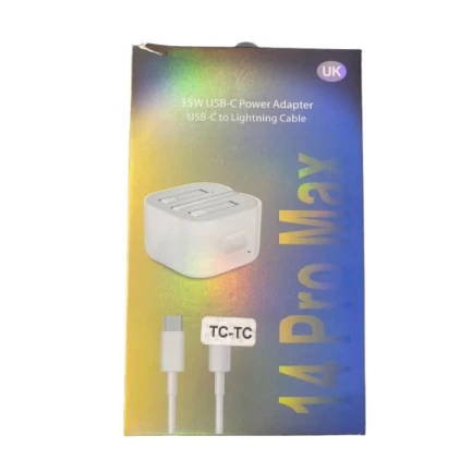 Enerji toplama cihazı 35W USB-C to Lightning cable White