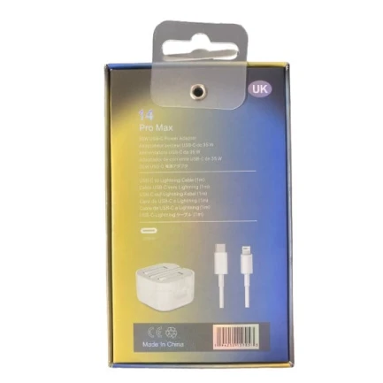 Enerji toplama cihazı 35W USB-C to Lightning cable White