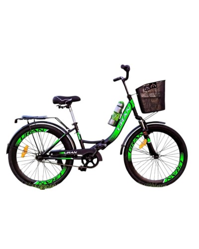 Uşaq velosipedi smil_1350, 24 sürət, yaşıl, ölçü 24