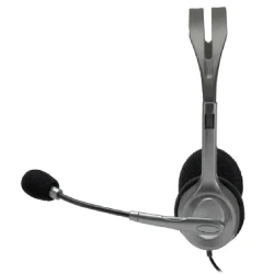 Simli qulaqlıq Logitech Stereo Headset H110 Grey