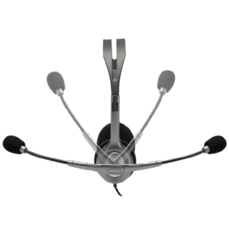 Проводные наушники Logitech Stereo Headset H110 Grey