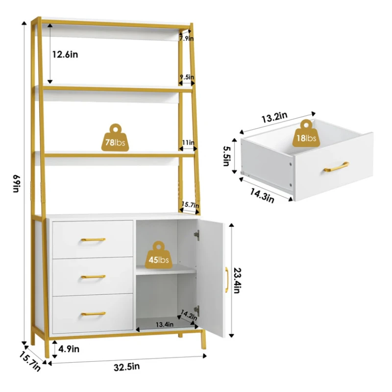 Стеллаж Elegant Wood ZARR154 Стеллаж Elegant Wood ZARR154