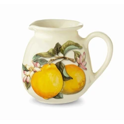 Молочник NuovaCer 180587, керамика, белый, 10 см