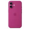 MagSafe ilə Silikon Case iPhone 16 Fuchsia