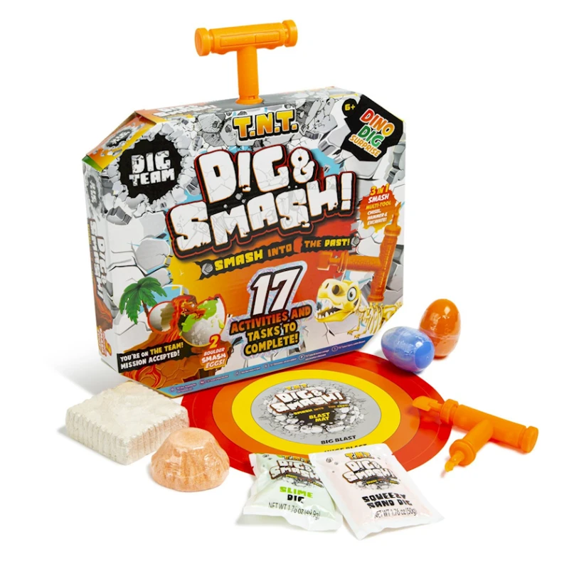 Набор для исследования R65-4395, Dino Dig Surprise, 6+ лет Набор для исследования R65-4395, Dino Dig Surprise, 6+ лет