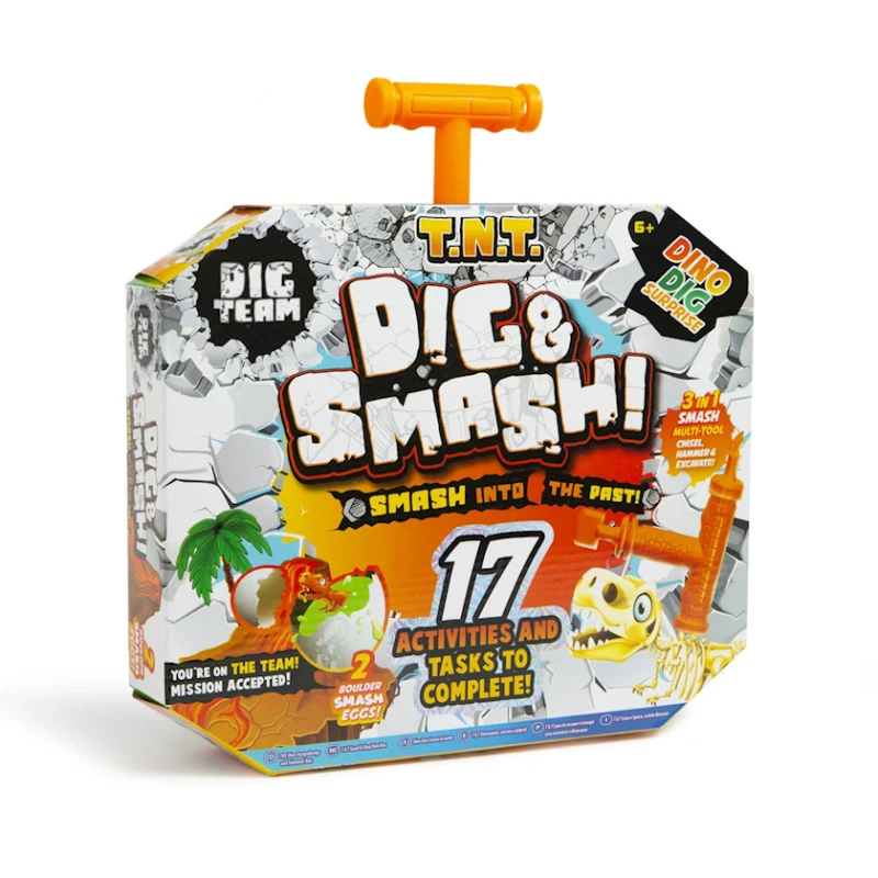 Набор для исследования R65-4395, Dino Dig Surprise, 6+ лет Набор для исследования R65-4395, Dino Dig Surprise, 6+ лет