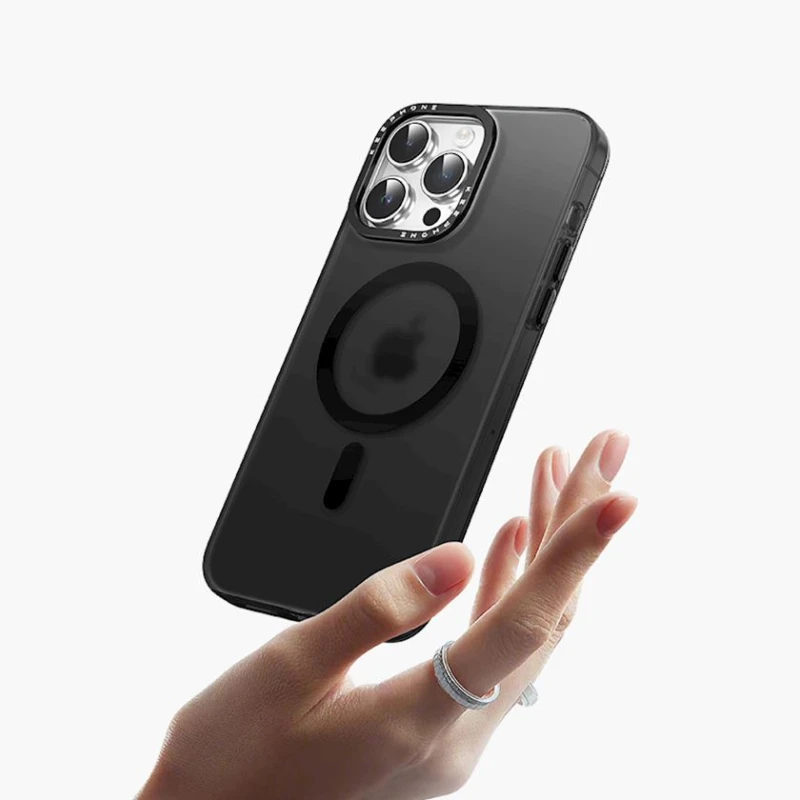 Чехол Keephone Magviar Matte MagSafe для Apple iPhone 15 Pro, Черный Чехол Keephone Magviar Matte MagSafe для Apple iPhone 15 Pro, Черный