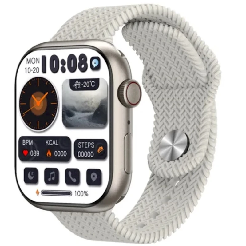 Умные часы Smart Watch HK Pro Plus Silver