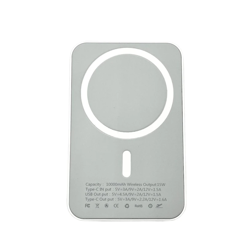 Внешний аккумулятор Magsafe 10000 mAh White Внешний аккумулятор Magsafe 10000 mAh White