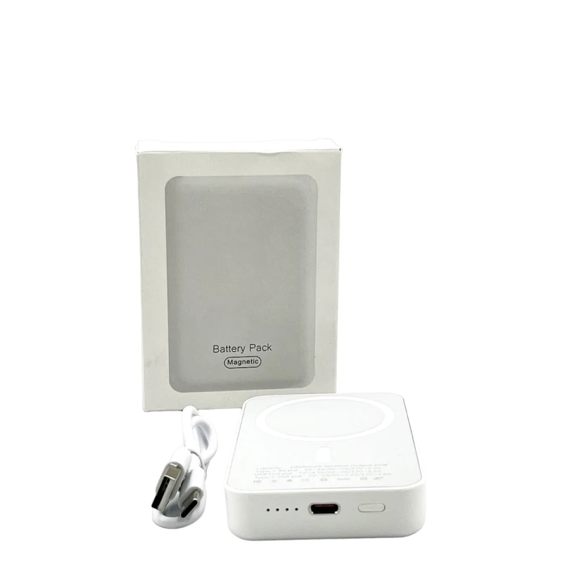 Внешний аккумулятор Magsafe 10000 mAh White Внешний аккумулятор Magsafe 10000 mAh White