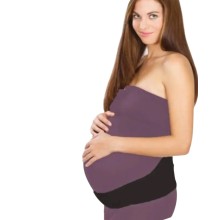 Bandaj kəməri hamilələr üçün BabyJem XL, qara