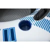 Надувной круг для двоих для плавания Bestway Hydro-Force Rapid Rider II, 251 x 132 см, ручной насос в подарок