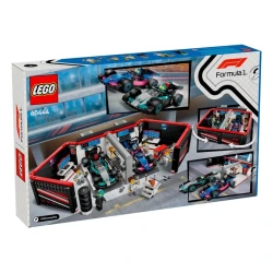 Конструктор LEGO City F1® Garage & Mercedes-AMG & Alpine Cars 60444, 678 деталей, от 7 лет