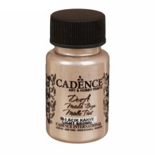 Akril boya-metallik Cadence Dora Metallic Paint 184 Light Brown 50 ml
