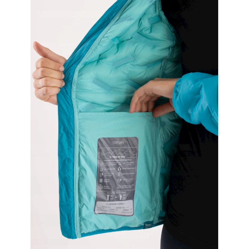 Qadınlar üçün gödəkçə Viking Aspen, poliamid, ölçü L, mavi