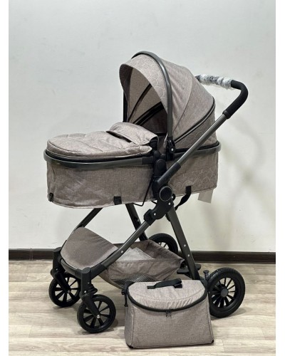 Uşaq arabası 2in1 Kidilo V9G, bej