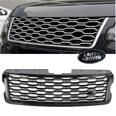 Ön bamperin qəfəsi Range Rover Vogue 2013-2017 qara xrom - avto576