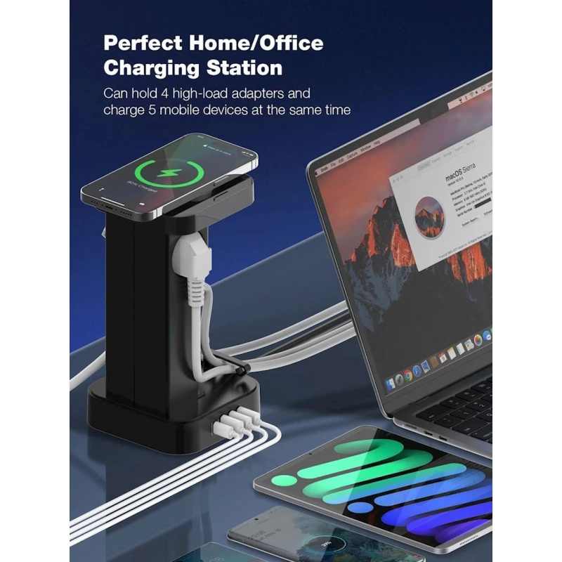 Сетевой фильтр LDNIO SEW4485 Black, 3-розеточный Сетевой фильтр LDNIO SEW4485 Black, 3-розеточный