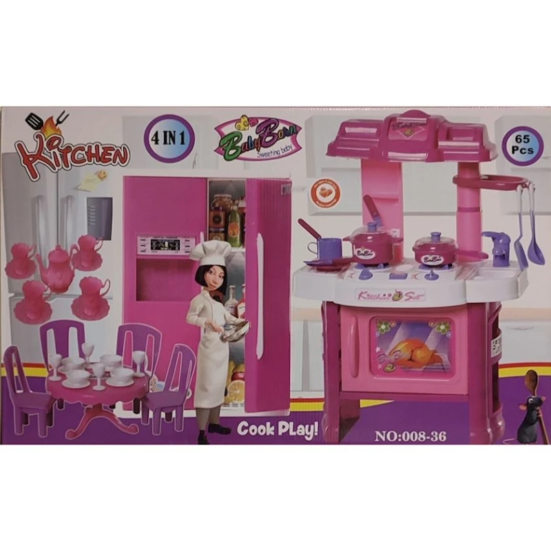 Игровой набор Kitchen set 008-36, пластик, разноцветный, от 5 лет