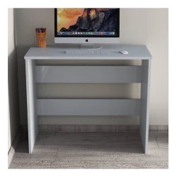 Компьютерный стол Art_Komp_Masası 55, ламинат, серый, 74x70x50 см Компьютерный стол Art_Komp_Masası 55, ламинат, серый, 74x70x50 см