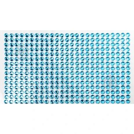 Стразы самоклеящиеся Rosa Talent, голубые светлые, 5 мм, 375 шт Стразы самоклеящиеся Rosa Talent, голубые светлые, 5 мм, 375 шт