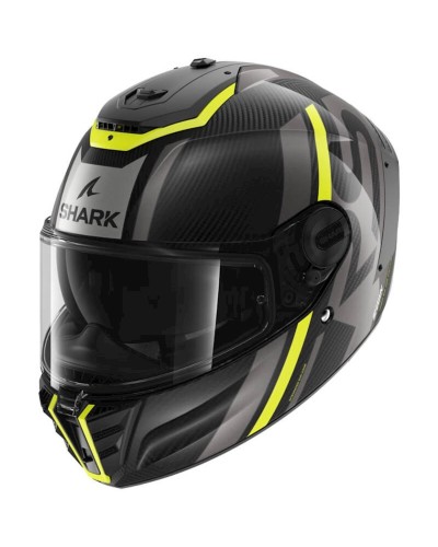 Motosiklet dəbilqəsi Shark Helmet Spartan RS Carbon Shawn, karbon/şüşə lif, qara/sarı, ölçü M
