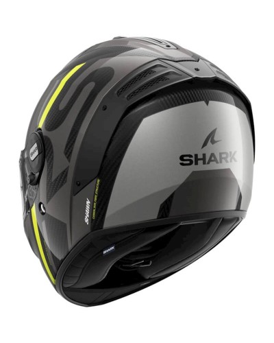 Motosiklet dəbilqəsi Shark Helmet Spartan RS Carbon Shawn, karbon/şüşə lif, qara/sarı, ölçü M