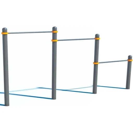 Тройной уличный турник Azpark СВС-4 Тройной уличный турник Azpark СВС-4