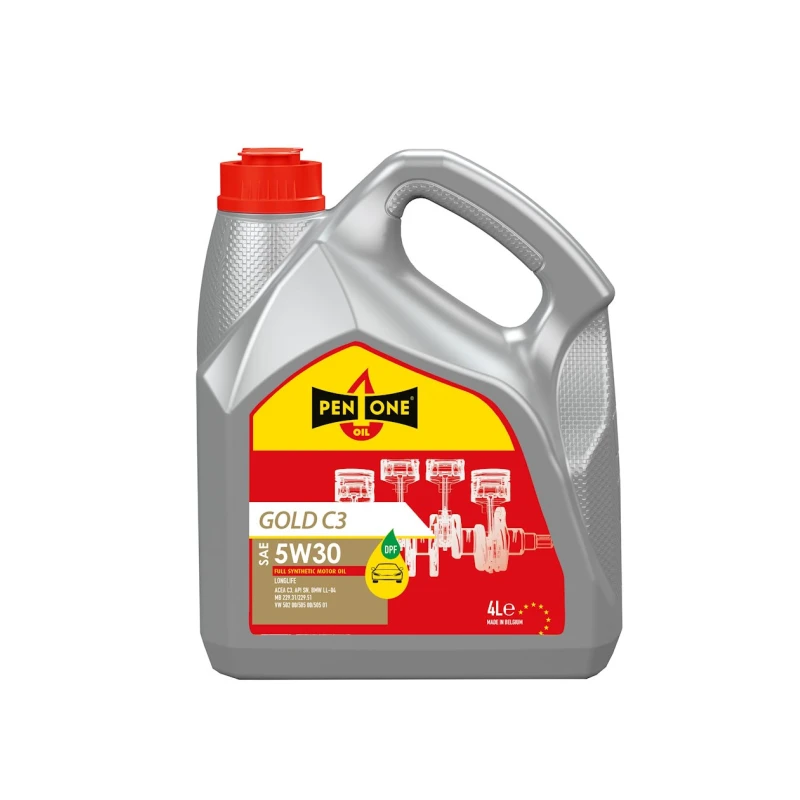 Моторное масло Pen1One Gold C3 5W-30, 4 л