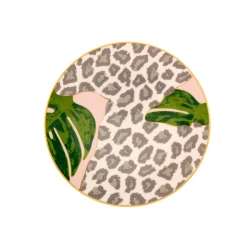 Тарелка Porland Africa Pattern3 фарфор, разноцветная, 21 см