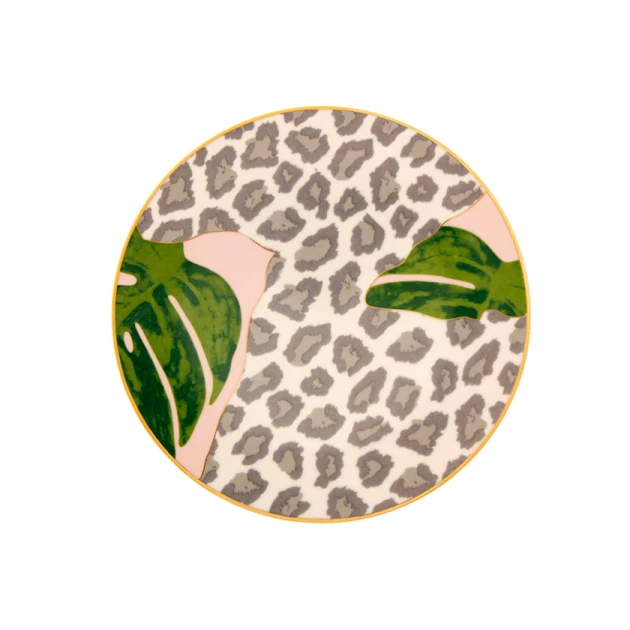 Boşqab Porland Africa Pattern3 farfor, rəngbərəng, 21 sm