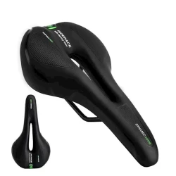 Седло для велосипеда Riderace VP-25, 350 г, черное