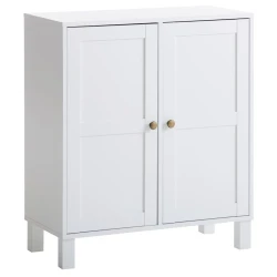 Буфет JYSK Skals, 71x71x35 см, ХДФ/МДФ, белый Буфет JYSK Skals, 71x71x35 см, ХДФ/МДФ, белый