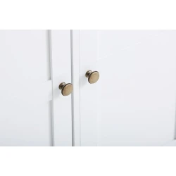 Буфет JYSK Skals, 71x71x35 см, ХДФ/МДФ, белый Буфет JYSK Skals, 71x71x35 см, ХДФ/МДФ, белый