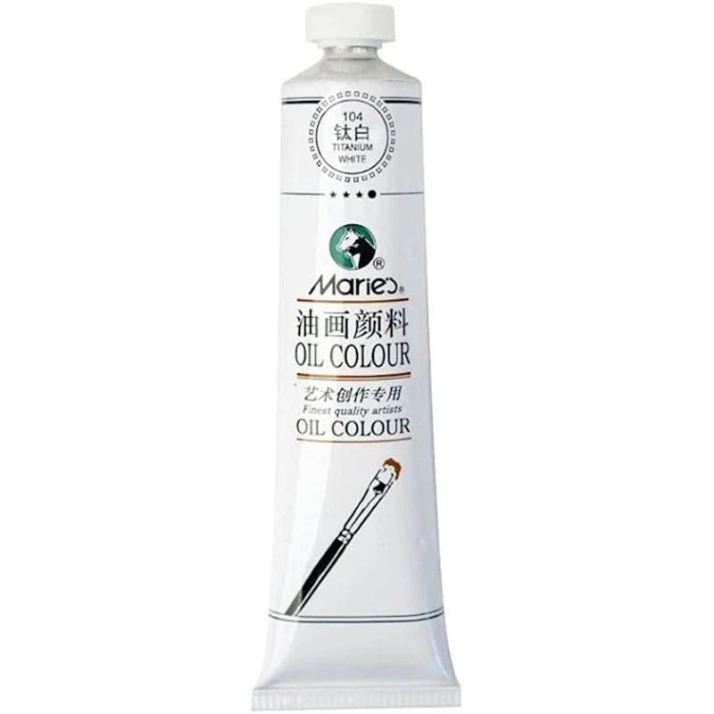Yağlı boya Maries 104 Titanium White 50 ml