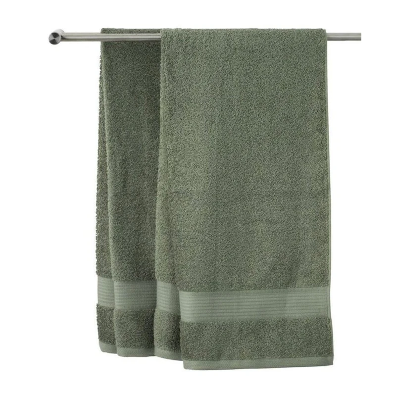 Полотенце для рук TZE-146, 50x100 см, хлопок, зеленый, 1 шт