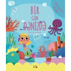 Детская литература 3 Alma Bir Gün Dənizdə, 21.5x25.8 см