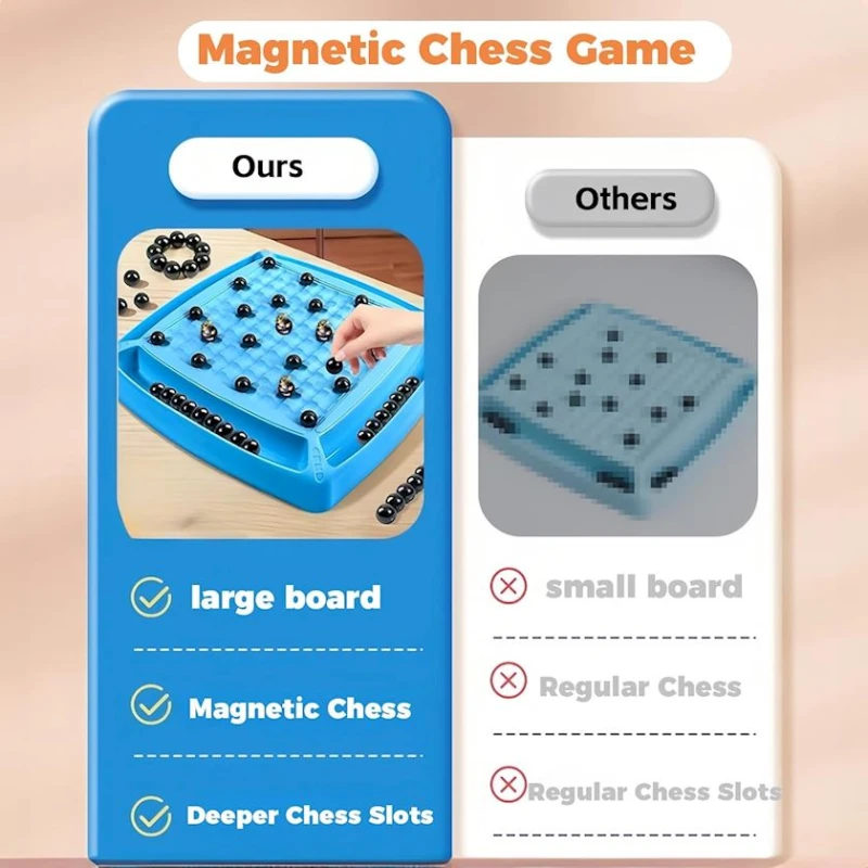 Настольная игра Magnetic Battle Chess, магнитная, 9+ лет Настольная игра Magnetic Battle Chess, магнитная, 9+ лет