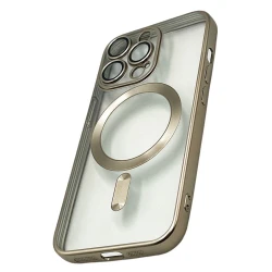 Çexol 888_store_532 MagSafe Apple iPhone 13 Pro üçün Qızılı/Şəffaf