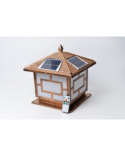 Dekorativ lampa günəş enerjili 70IS0FEBE, 30x30x35 sm