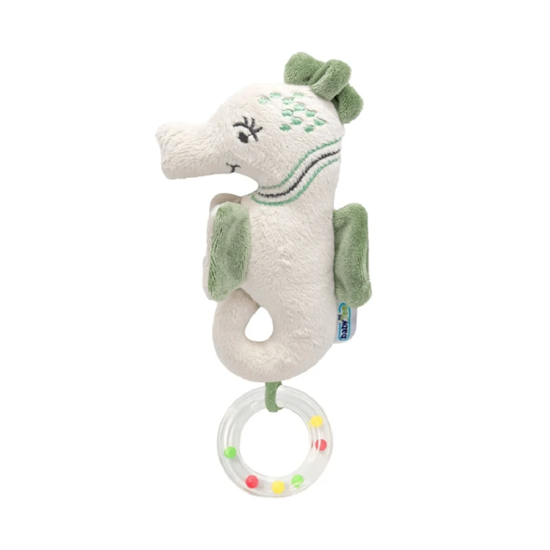 Погремушка Babyjem 818 Морской конек, зеленый