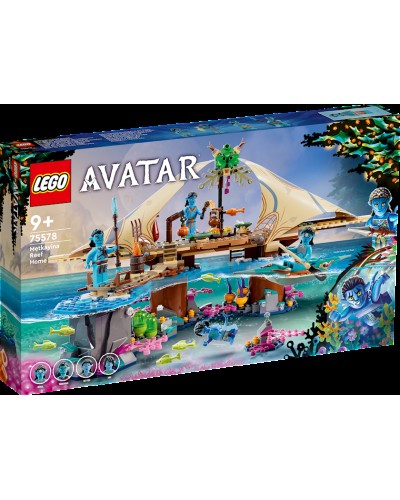 Konstruktor LEGO Avatar Metkayina Reef Home 75578, 9+ yaş, 528 hissə
