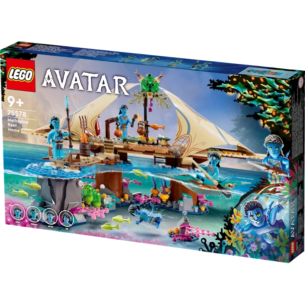 Конструктор LEGO Avatar Metkayina Reef Home 75578, 9+ лет, 528 элементов