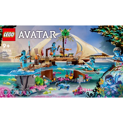 Конструктор LEGO Avatar Metkayina Reef Home 75578, 9+ лет, 528 элементов