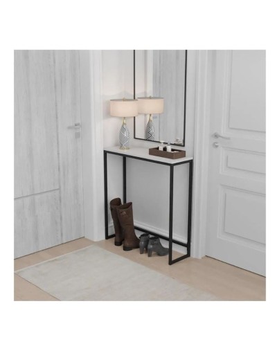 Masa 3563_LoftlokkiBWhite, 80x25x85 sm, LDSP, ağ