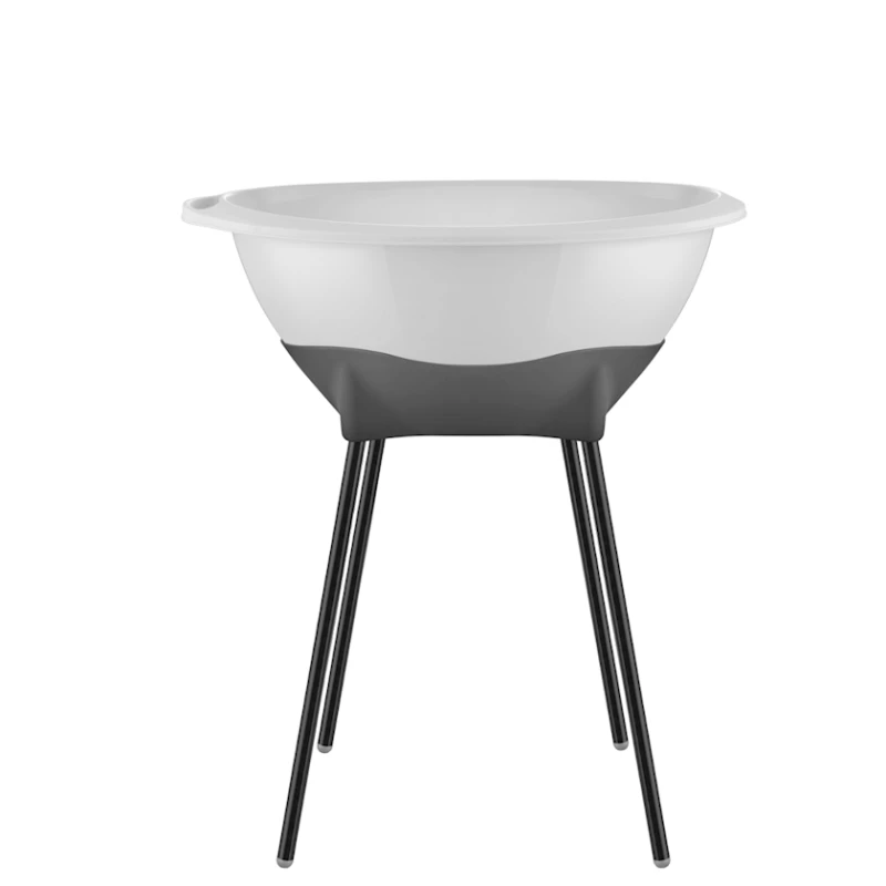 Ayaqlı vanna Babyjem, ağ, plastik Ayaqlı vanna Babyjem, ağ, plastik